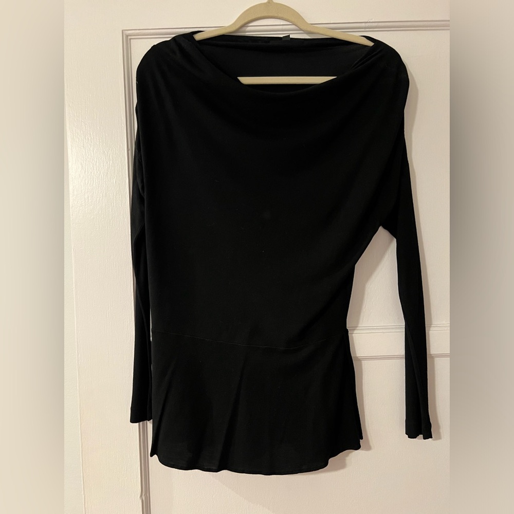 The Refinery Black Long Sleeve Size S